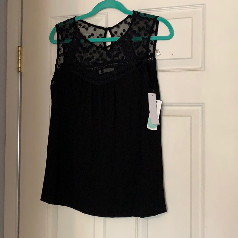 Black dressy tank
